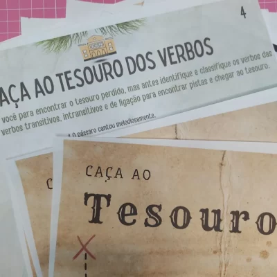 Caça ao Tesouro dos Verbos - Image 2