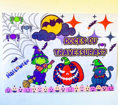 Painel de Halloween