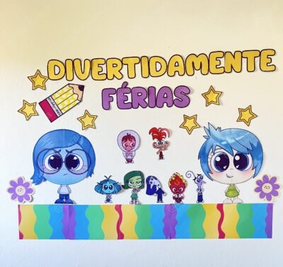 Painel Divertidamente de Férias