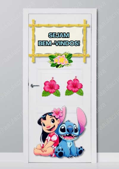 Painel de Porta - Stitch