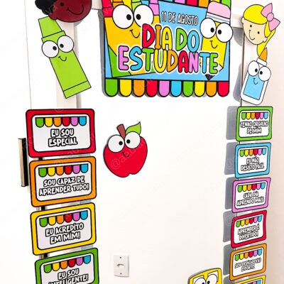 Espelho de Afirmações Estudante